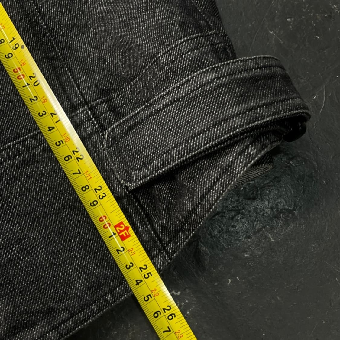 95-100 후부 데님 레이싱 자켓  상품이미지8