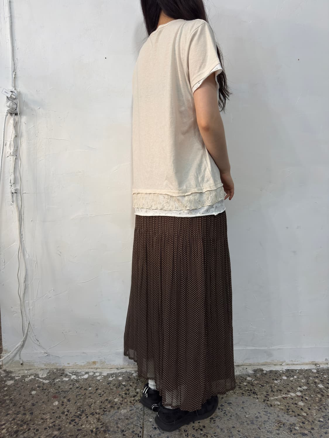 timothy mori lace top 상품이미지4