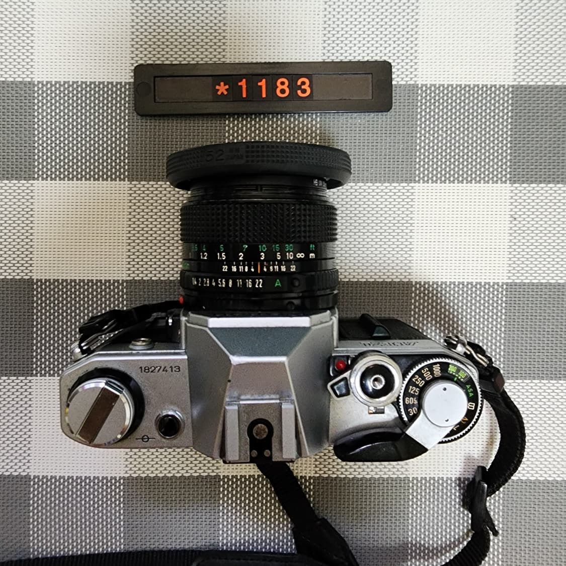 캐논 AE-1 필름카메라 실버바디 1.4 단렌즈 상품이미지3
