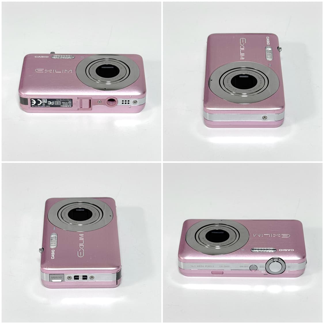 카시오 엑슬림 Z800 베이비핑크 빈티지디카 상품이미지3