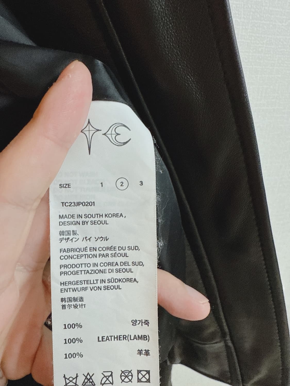 떠그클럽 슬림락 레더자켓 상품이미지8