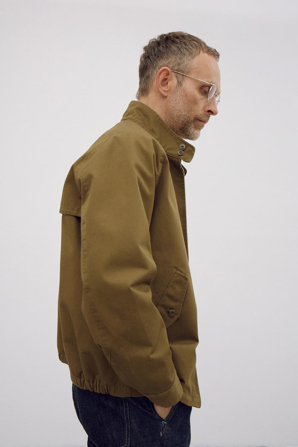 포터리 코튼 해링턴 자켓 상품이미지2