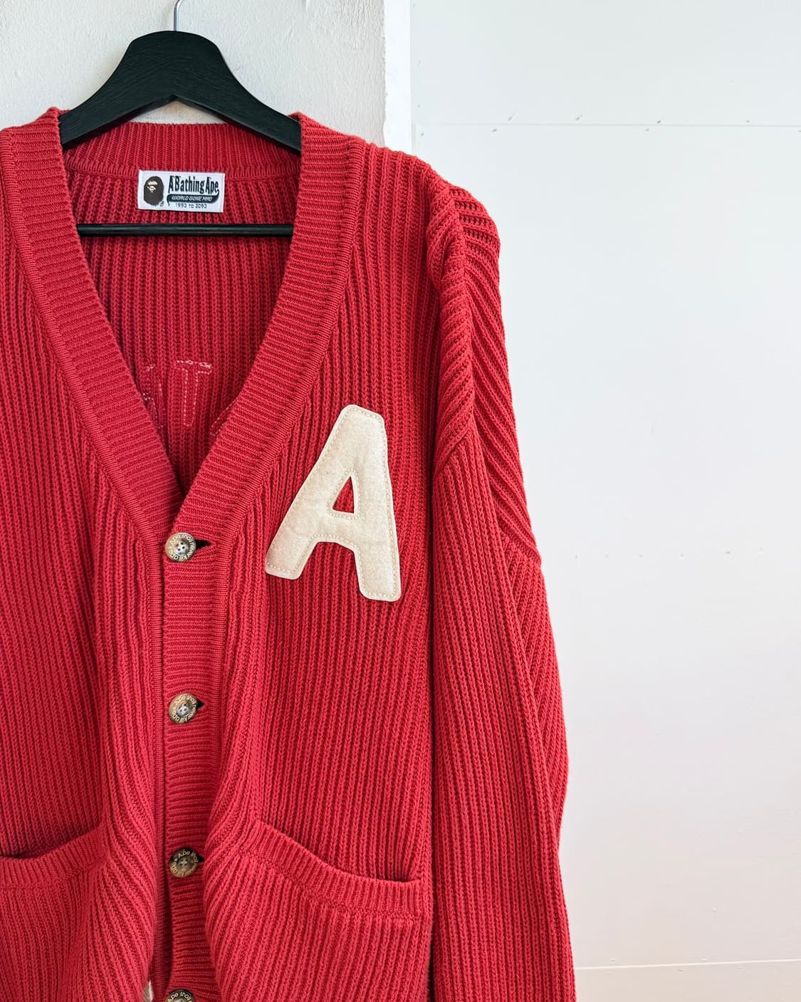 베이프 오렌지 컬리지 가디건  상품이미지5