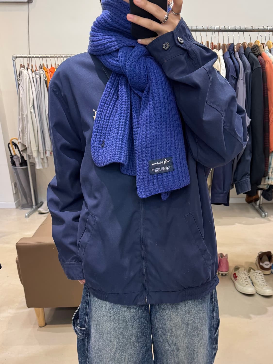 폴로 랄프로렌 니트 머플러 상품이미지6