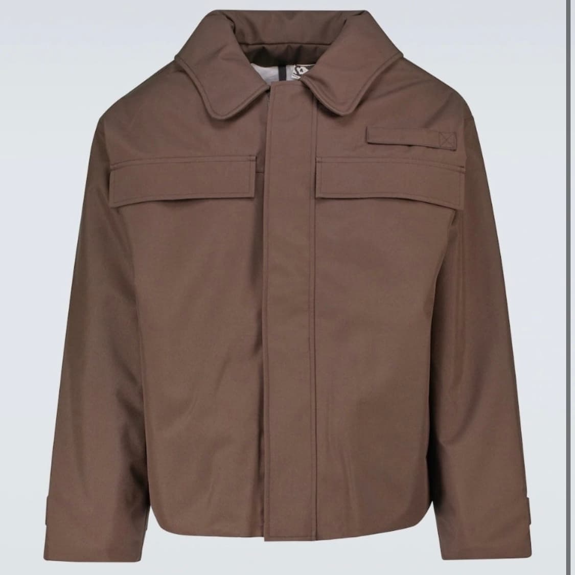 gr10k flame split 패디드 자켓 브라운 상품이미지3