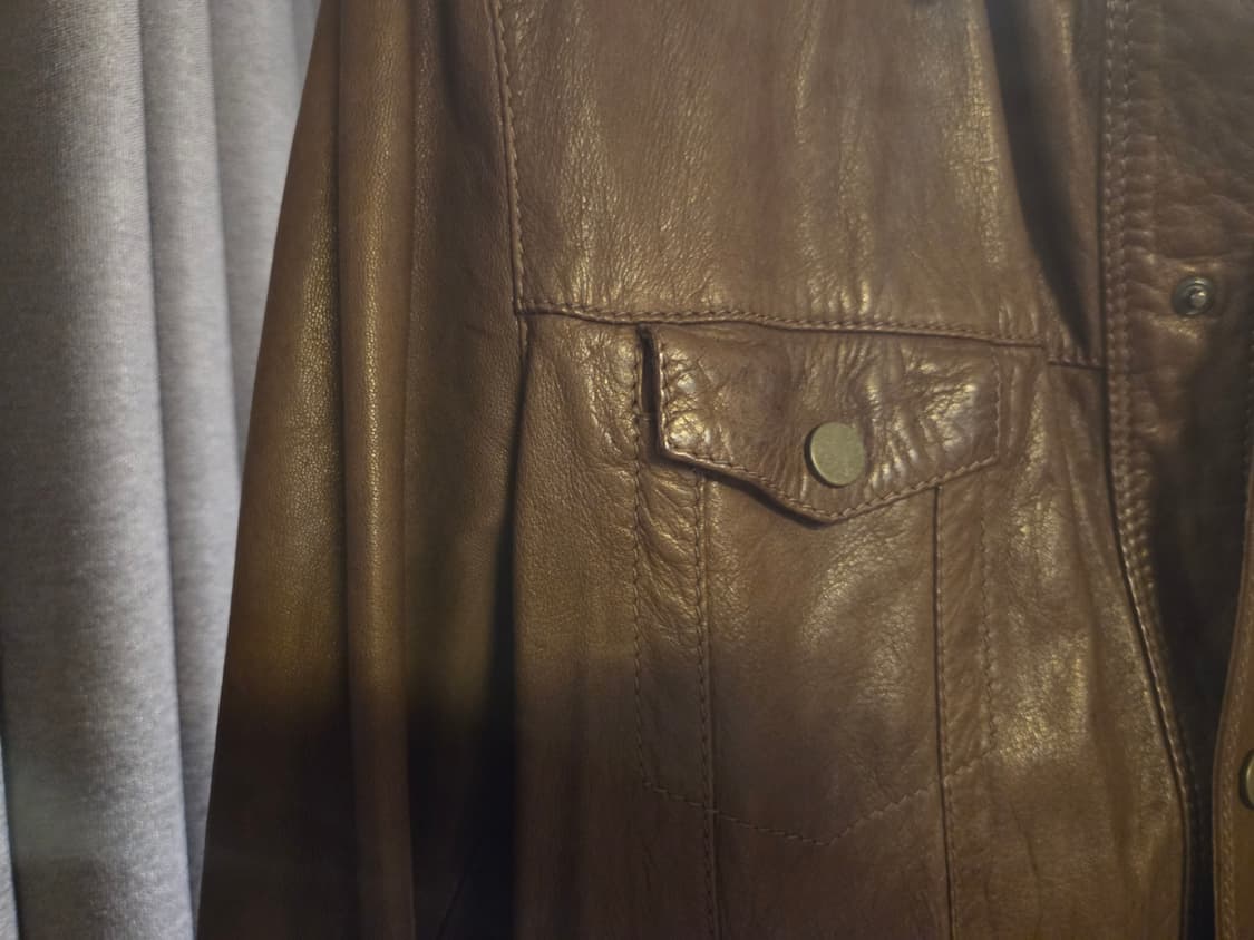 이탈리아 브랜드 가렛 레더셔츠 상품이미지4