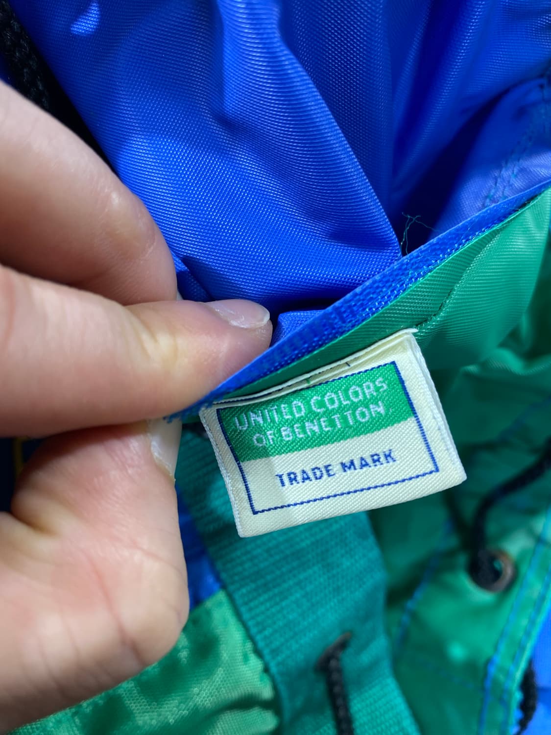 [39*48] 90s Benetton 베네통 나일론 멀티포켓 백팩 상품이미지7