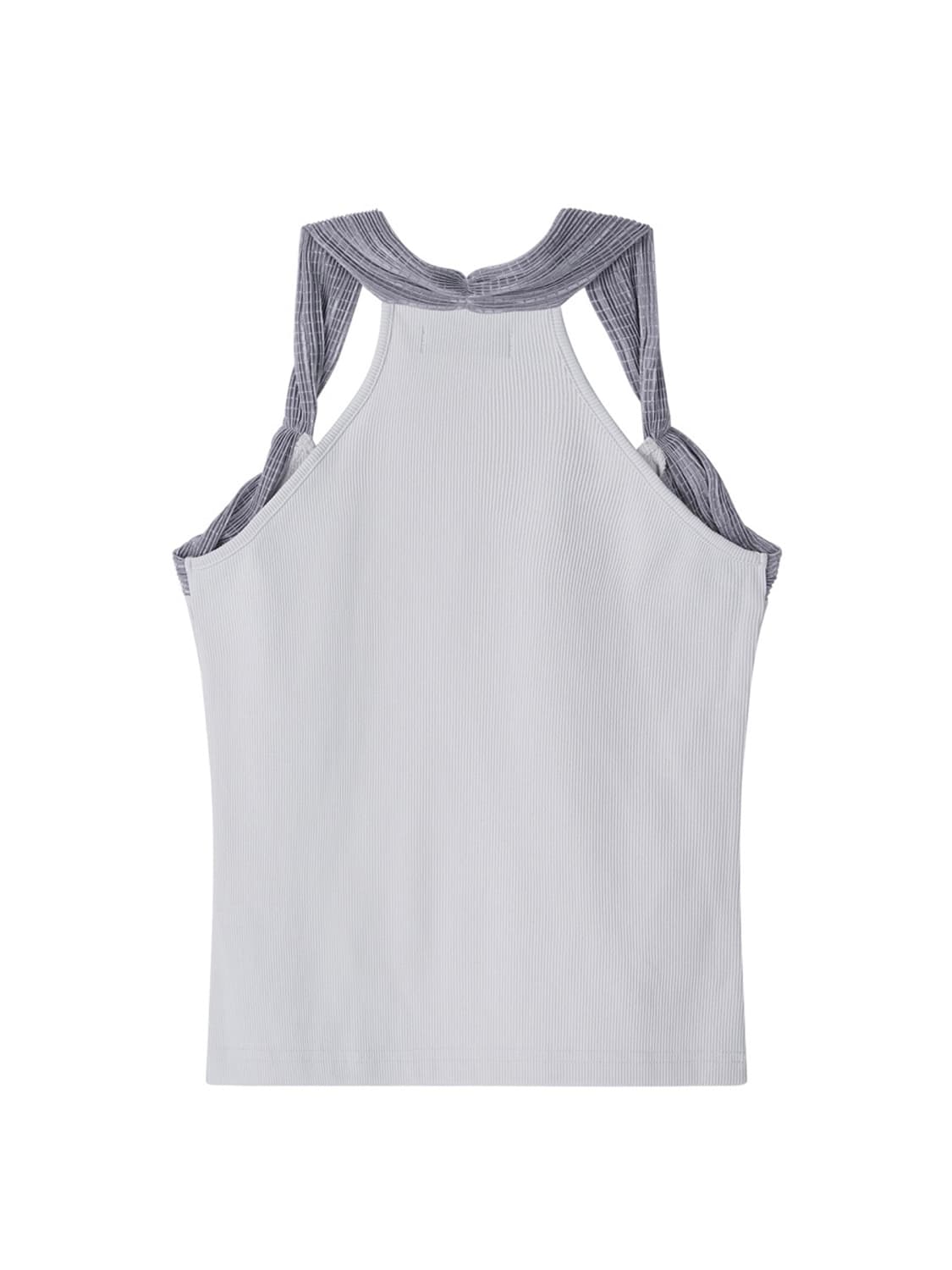 eessay CHU ~ SLEEVELESS TOP - LIGHT GRAY 상품이미지2