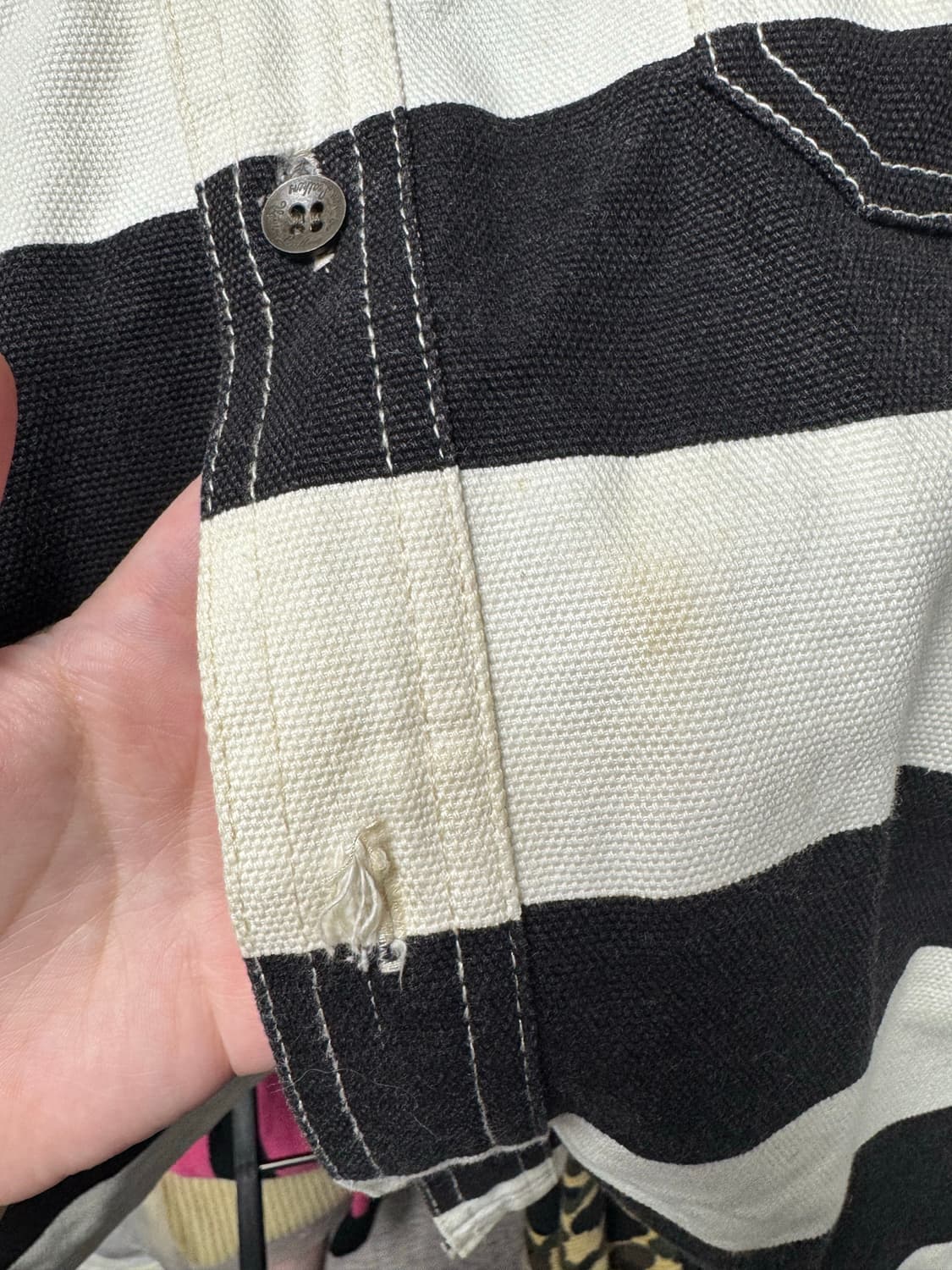 벤슨 스트라이프 셔츠 상품이미지3