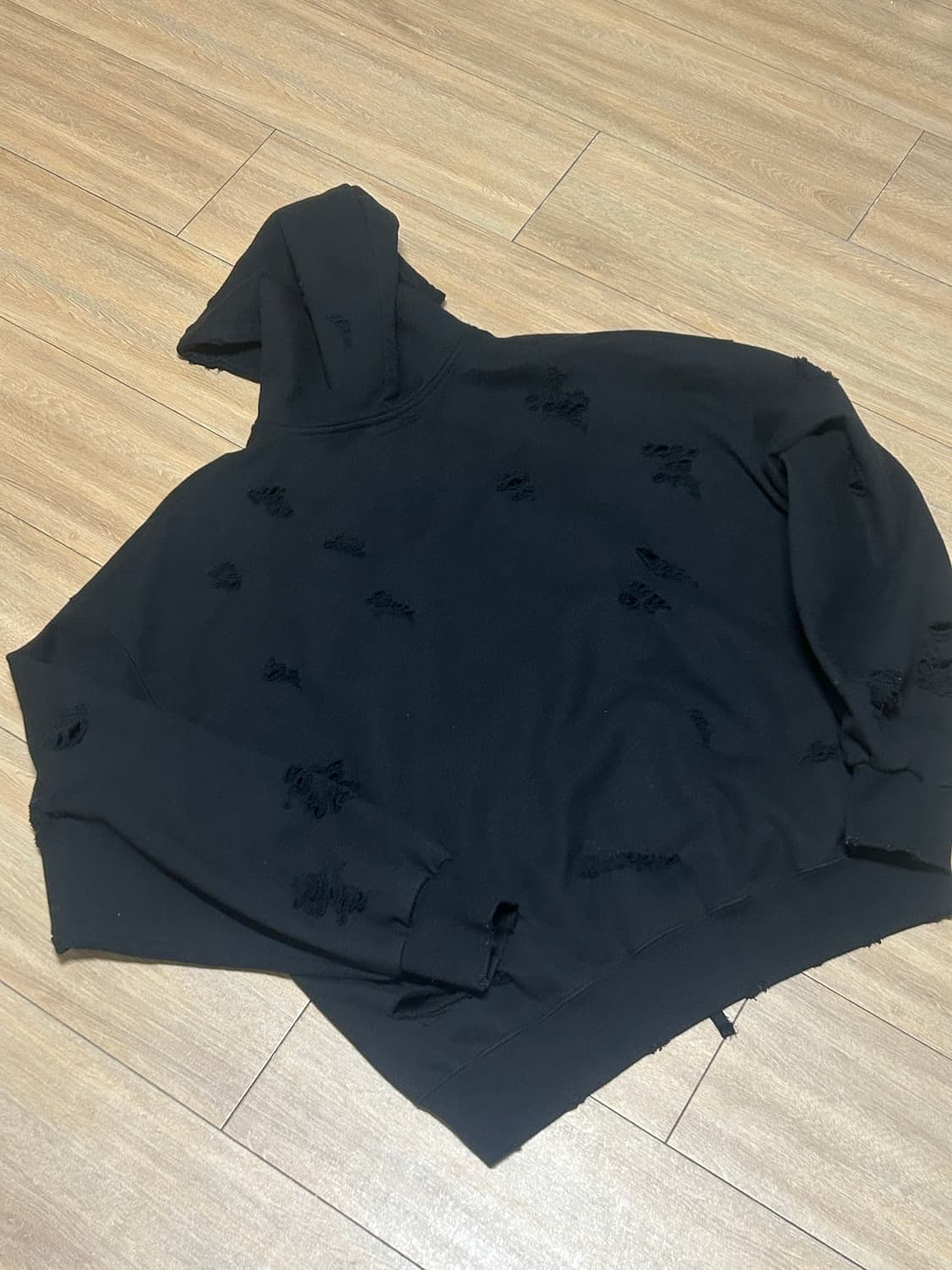 2) 언더마이카 데미지 후드집업 상품이미지3