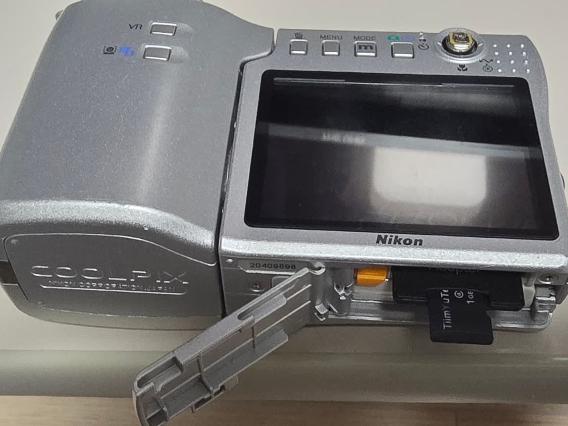 니콘 쿨픽스S10 빈티지 디지털카메라 상품이미지8