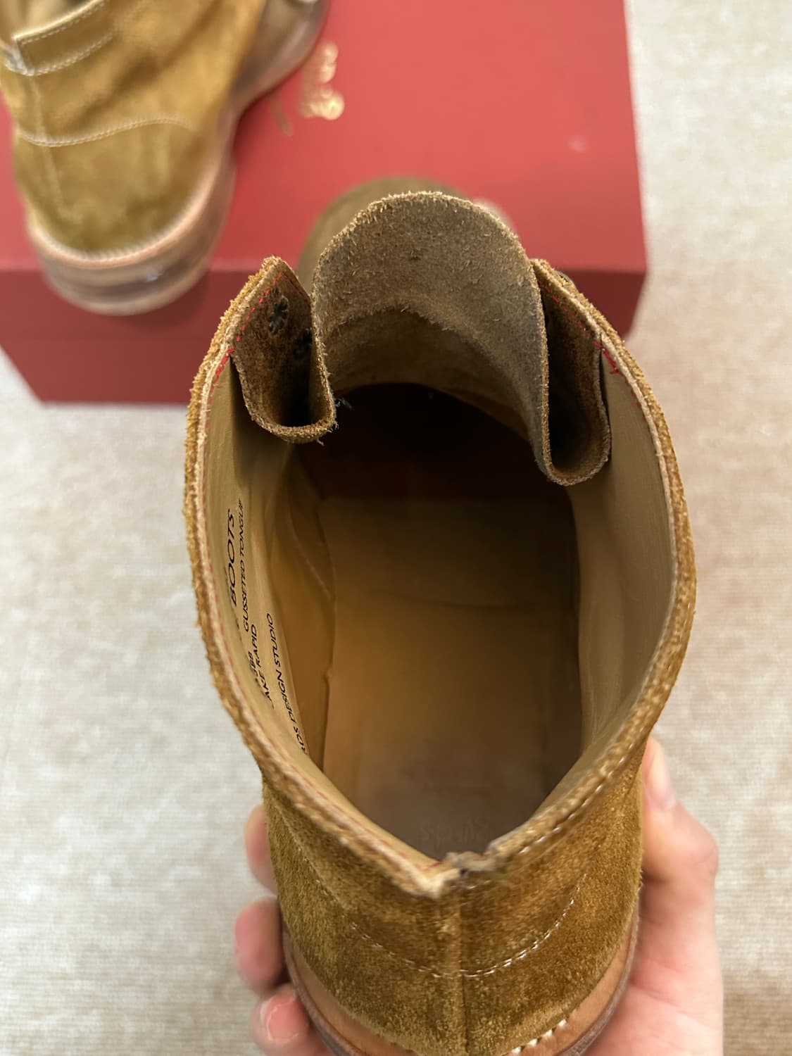 그라더스 부츠02 grds boots 02 olive drab 265 상품이미지6