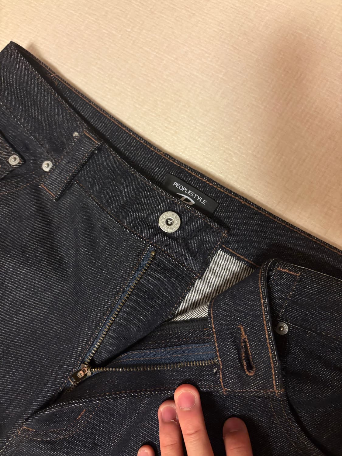 Peoplesense 배럴핏 jeans 상품이미지3