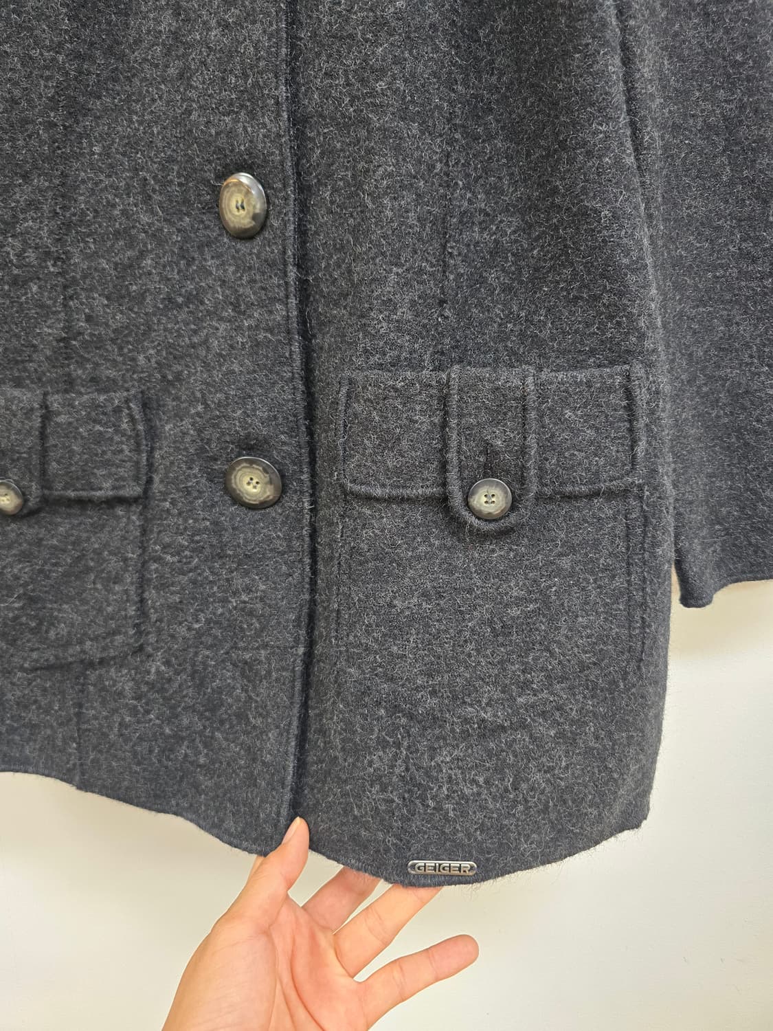 가이거 포켓포인트 울100% 자켓 상품이미지7