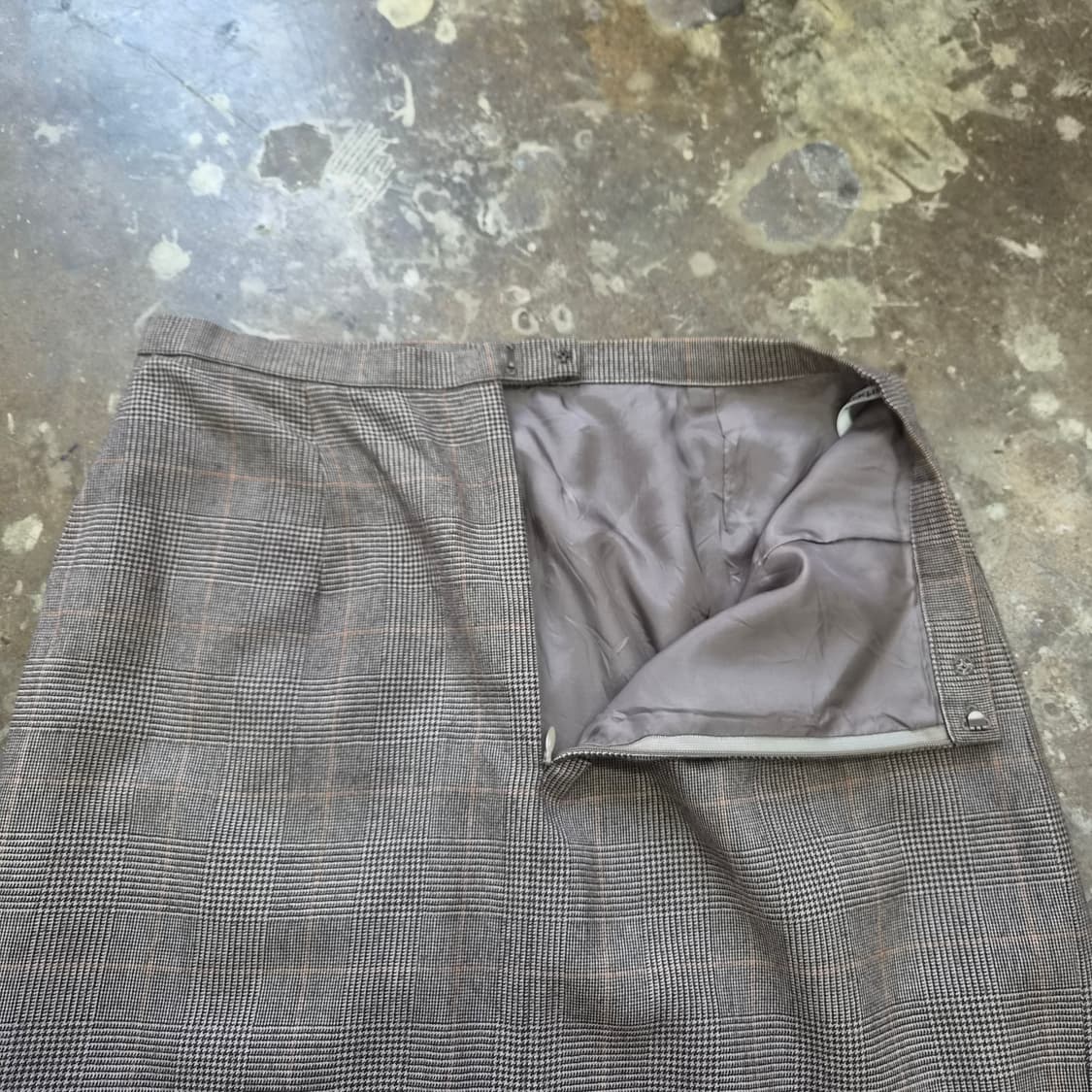 26) 버버리 체크스커트 치마 상품이미지3