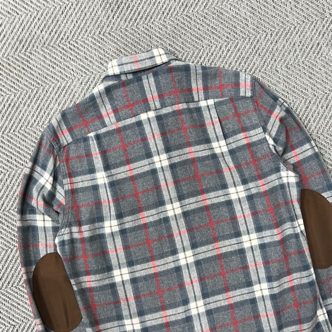제이크루 엘보패치 플란넬 체크 셔츠 v0778 상품이미지4