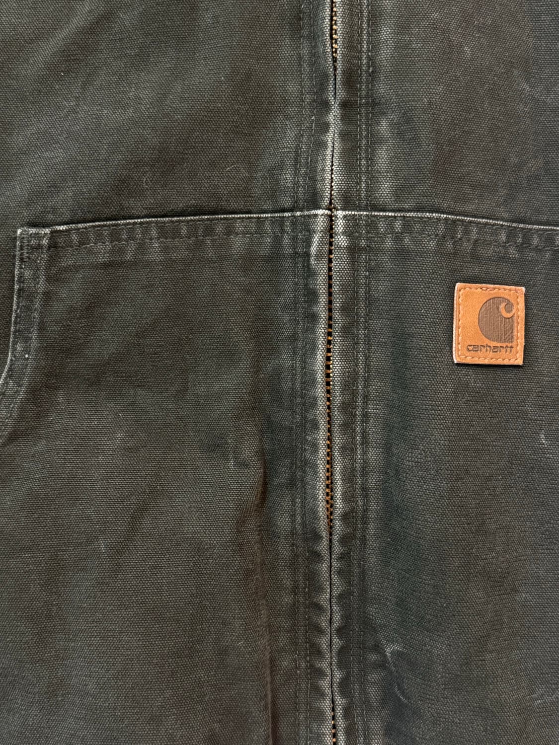 XXL) 빈티지 칼하트 워크자켓 j130 mos 후드집업 상품이미지2