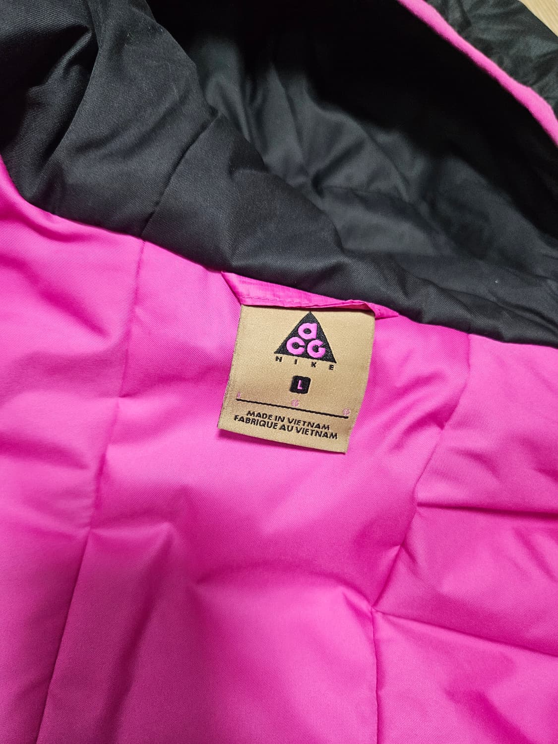 나이키 ACG 프리마로프트 경량 패딩 검 핑 라지 러닝 헬스 고프코어 상품이미지5