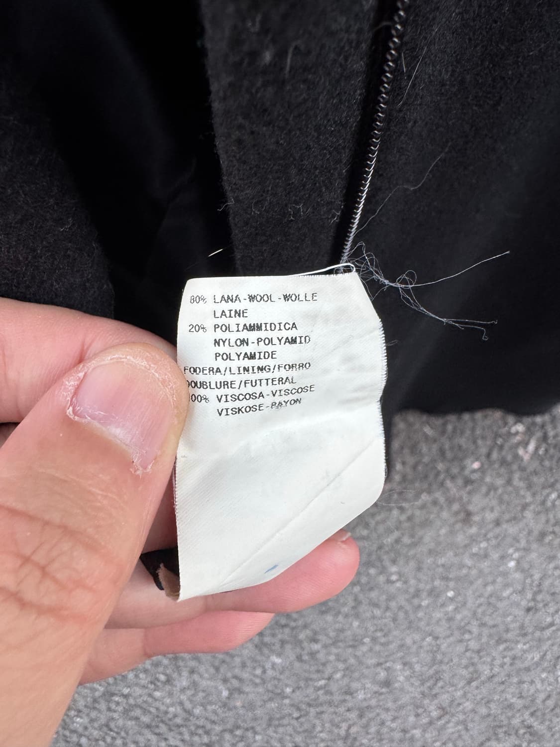 엠포리오 아르마니 투웨이 울 롱코트 상품이미지7