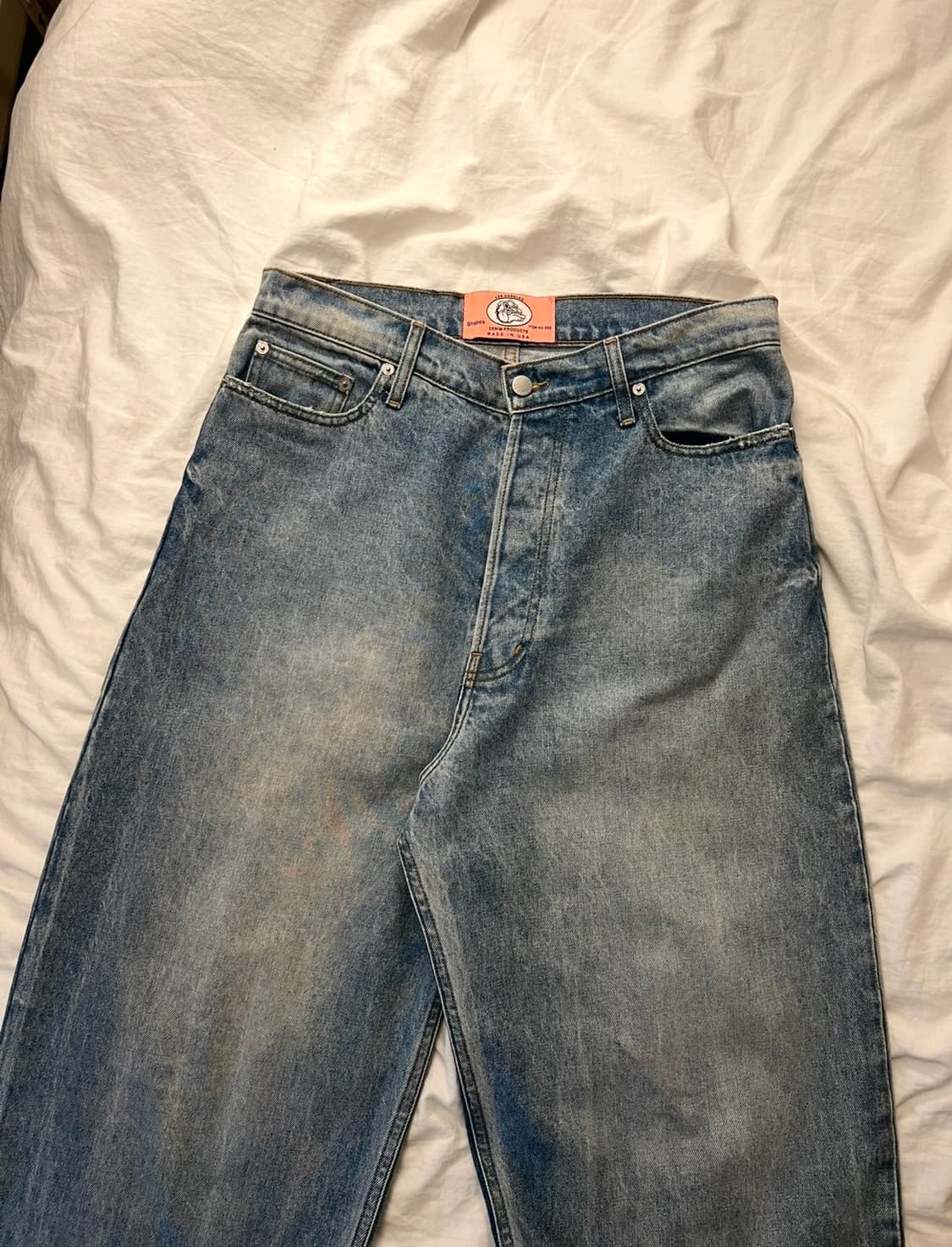 shapesUSA baggy blue denim 베기 블루 데님팬츠 32 상품이미지1