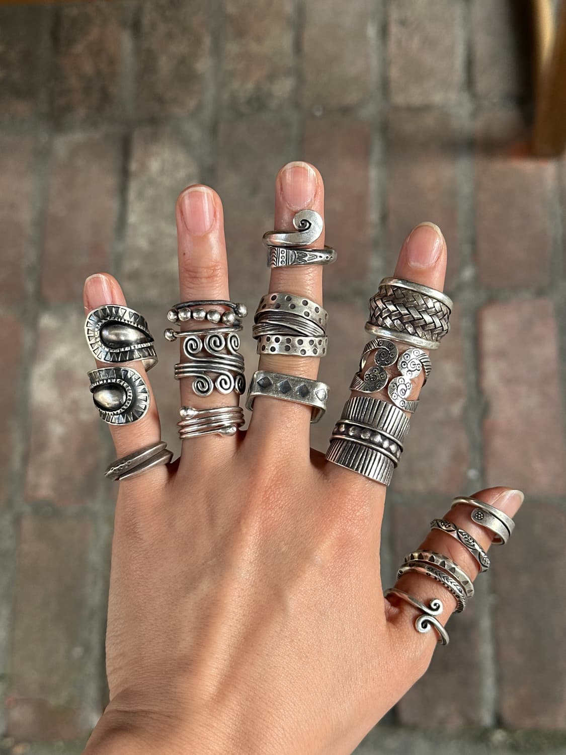 Tribal Ripple Karensilver Ring  상품이미지4