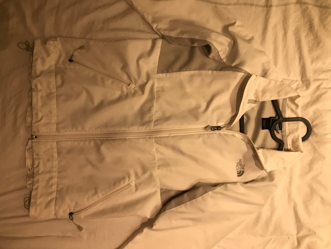 빈티지 노스페이스 바람막이 화이트 ,흰색,그레이 상품이미지1