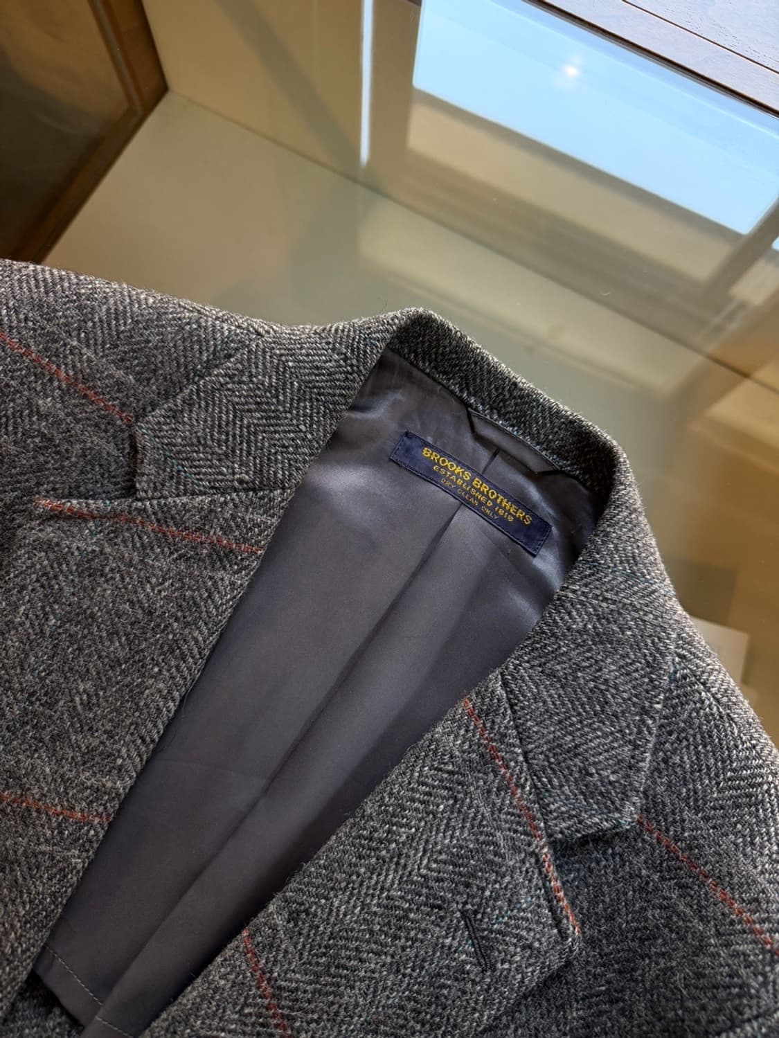 브룩스 브라더스 트위드 자켓 100~105 상품이미지8