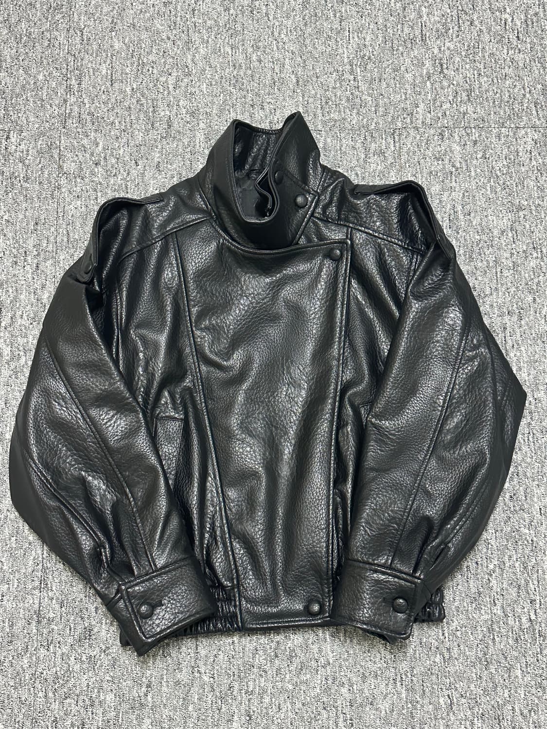 자라 zara 페이크 레더 가죽자켓 xs 상품이미지2