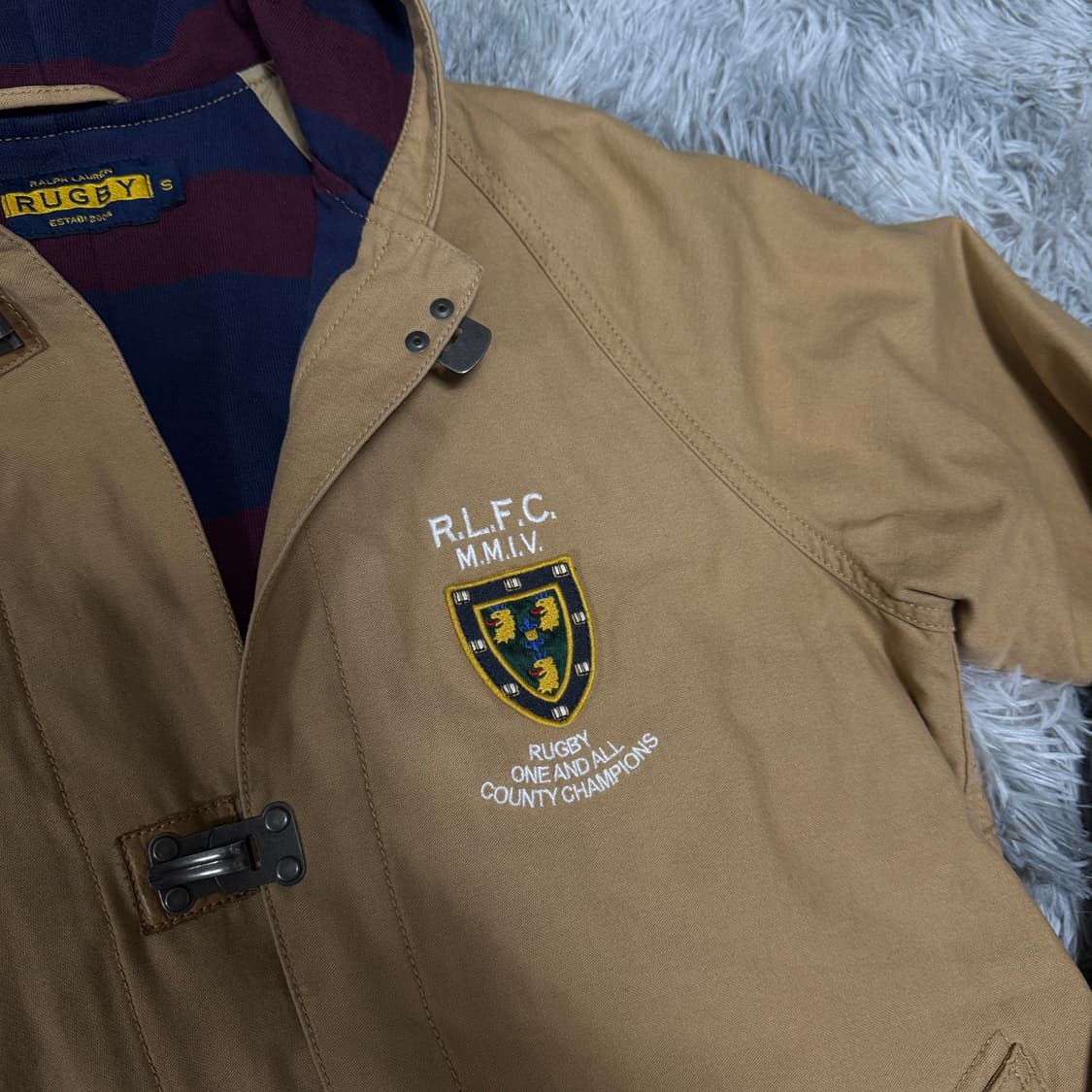 폴로랄프로렌 럭비 롱코트 야상자켓 S사이즈 상품이미지3