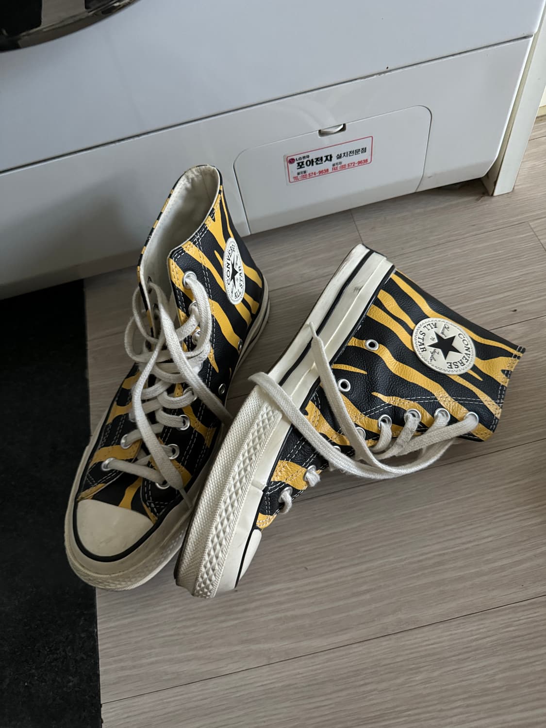 컨버스 척테일러 애니멀패턴 레더 70s  250 상품이미지1