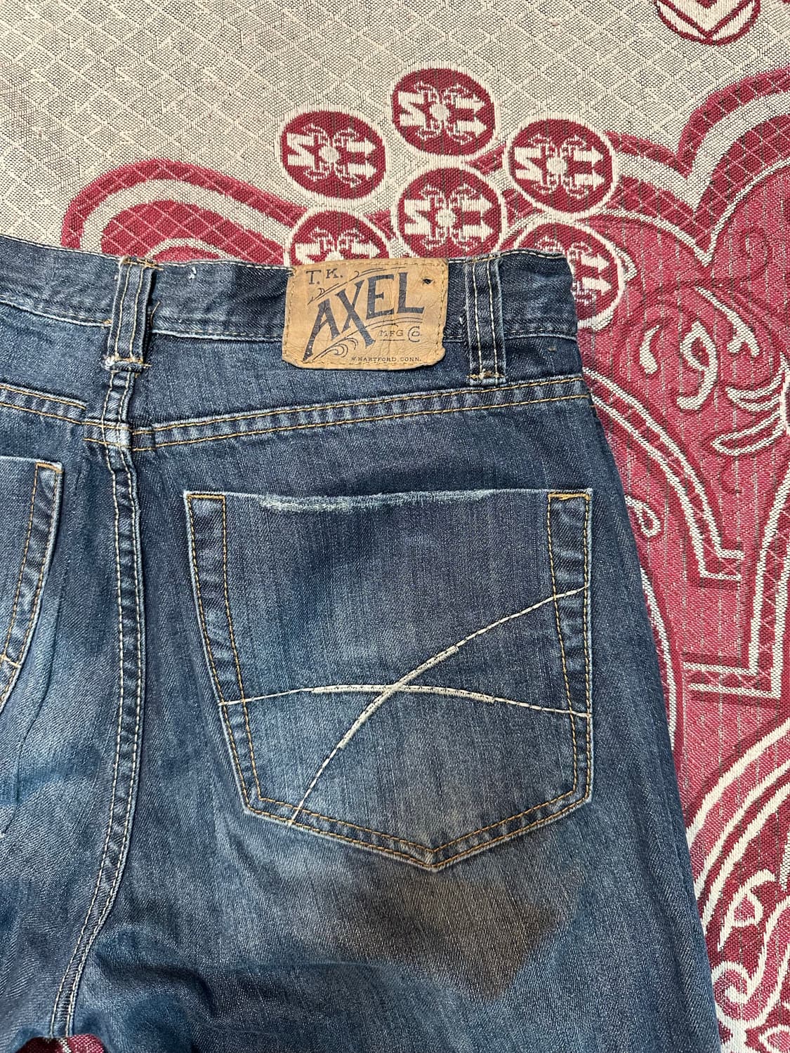 AXEL SLIM STRAIGHT DENIM 상품이미지3