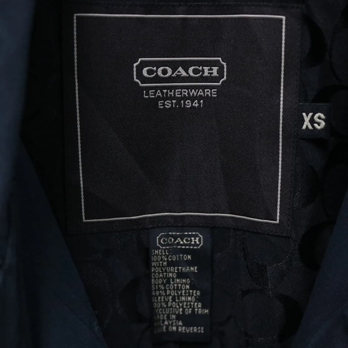 코치 코튼 미디 자켓 62074 상품이미지8