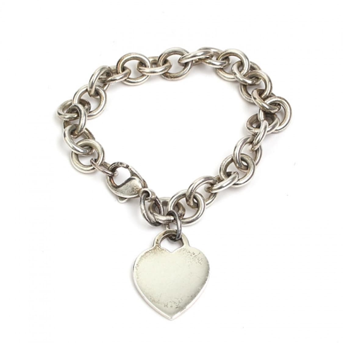 티파니앤코 로고하트 925실버 체인 팔찌 상품이미지2