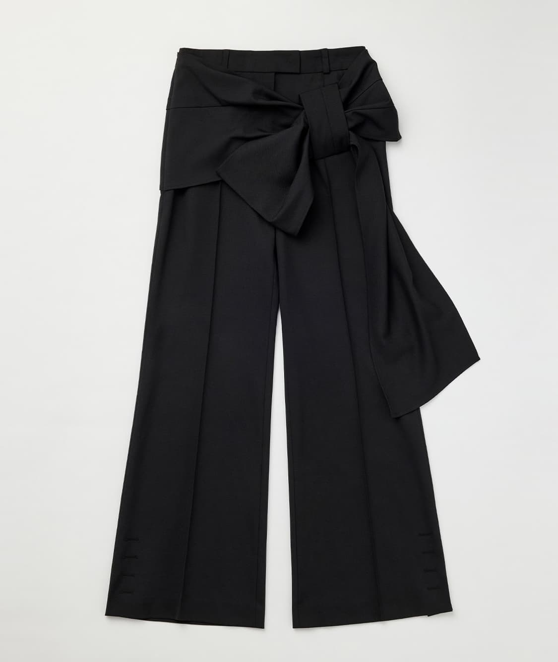 [새상품, 택o] 마뗑킴 리본 레이어드 부츠컷 팬츠 m 상품이미지1