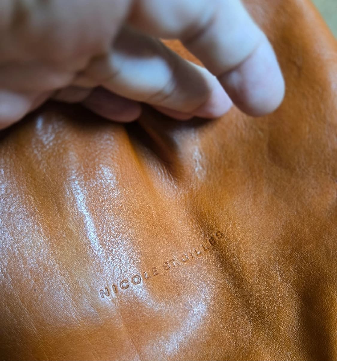 니콜 st. 질 - 가죽 토트백 [정품] 상품이미지3