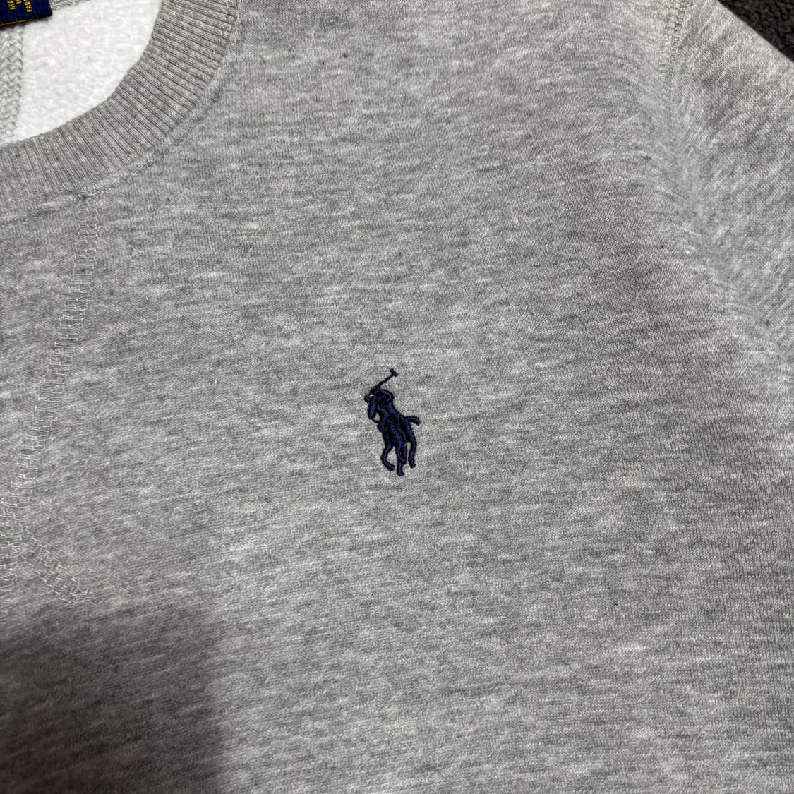 폴로 신형 그레이 스웻셔츠 맨투맨  상품이미지2