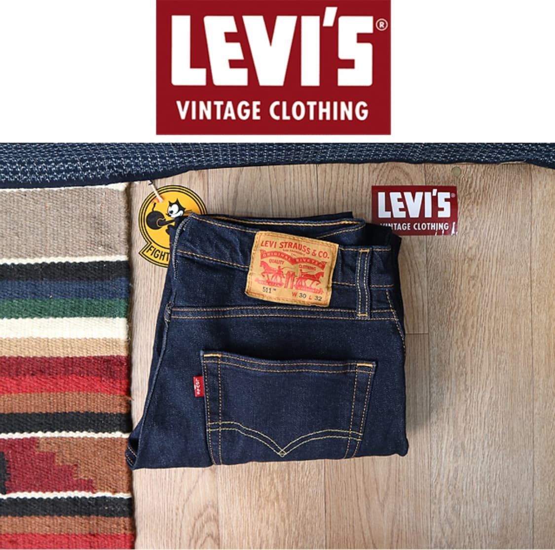 levis 리바이스 511 진청 슬림핏 데님 29-30 상품이미지1