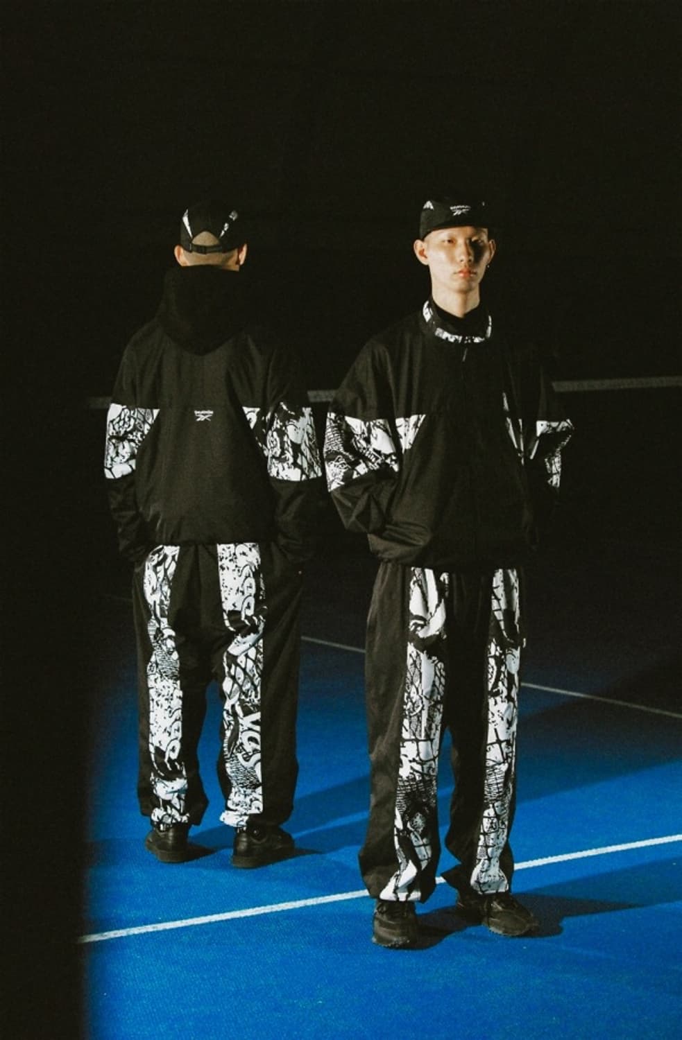 Reebok 리복 X YESEYESEE 예스아이씨 트레이닝 트랙팬츠 블랙 상품이미지1