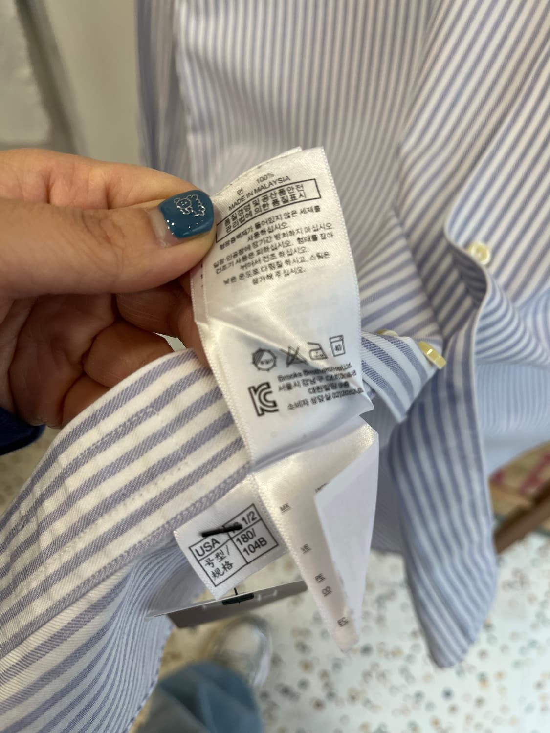 브룩스 브라더스 스트라이프 셔츠 상품이미지6