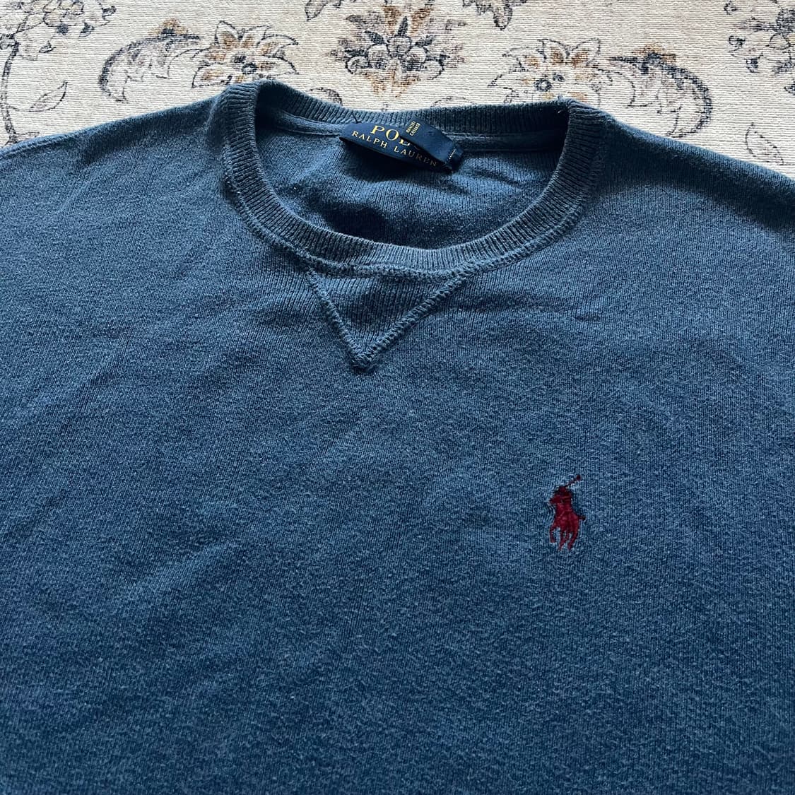 폴로 신형 피마코튼 라운드넥 니트 상품이미지2