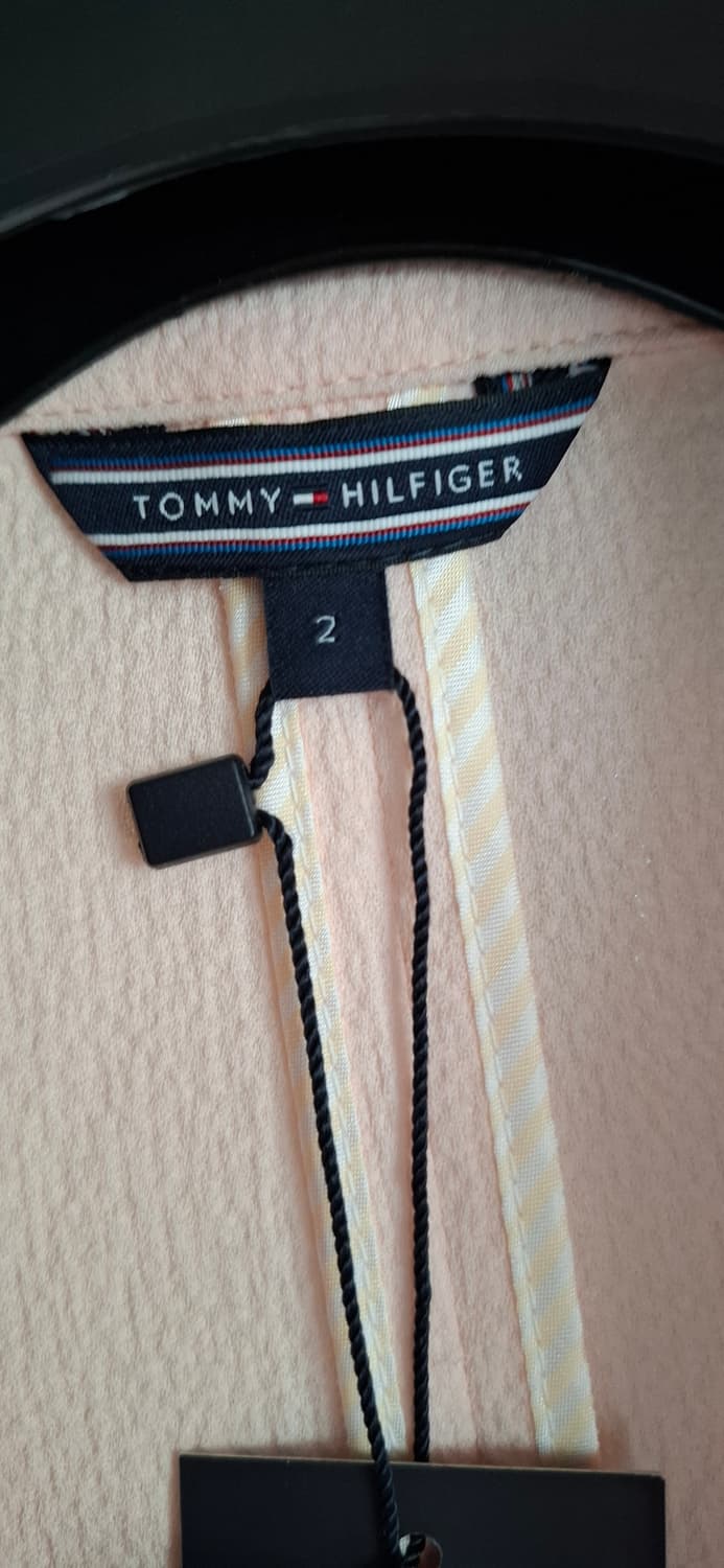 새상품) 타미힐피거 씨어써커 핑크 자켓 사이즈 2 상품이미지2