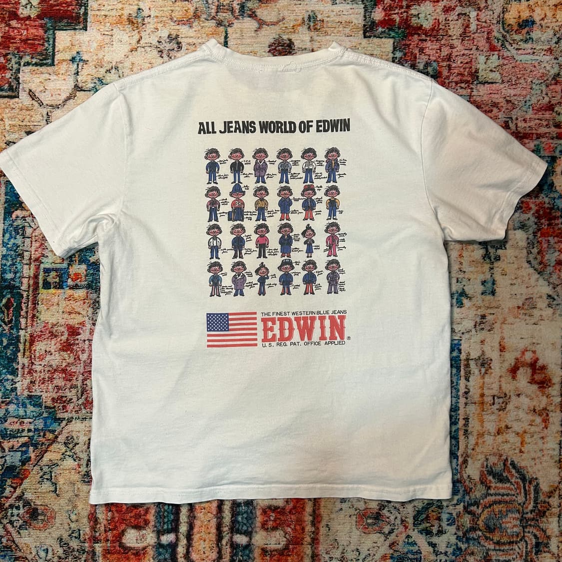 [M] 에드윈 프린팅 반팔 티셔츠 상품이미지6