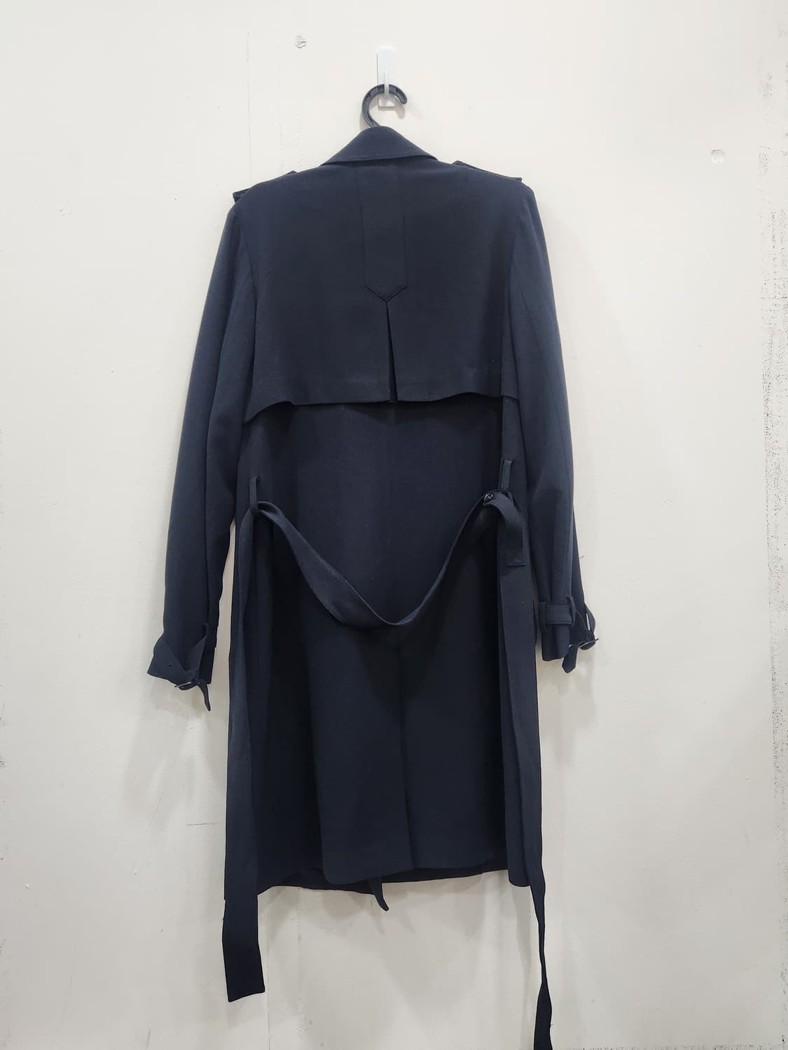 [66] 나인식스뉴욕 96 차르르 트렌치 코트 네이비 여성 66 상품이미지2