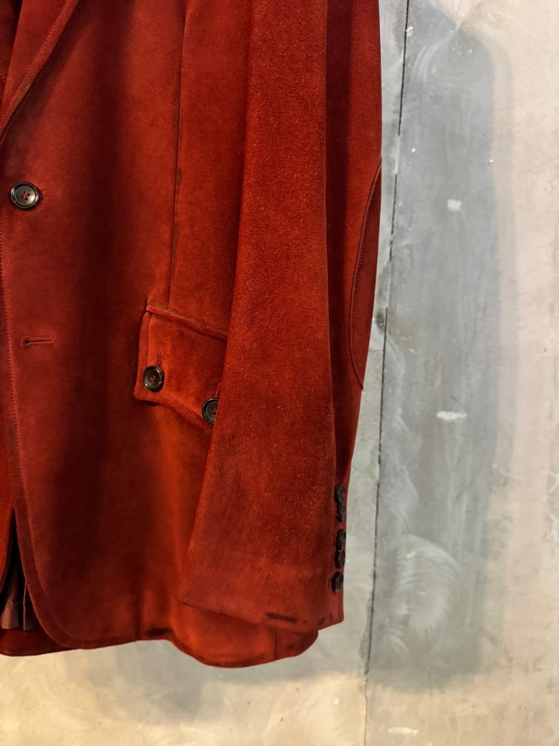 GUCCI 구찌 스웨이드 자켓 슬림100 상품이미지5