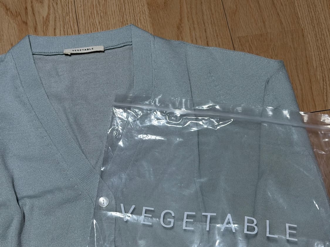 메리엔 merryn muret 베지터블 vegetable 민트 가디건 상품이미지6