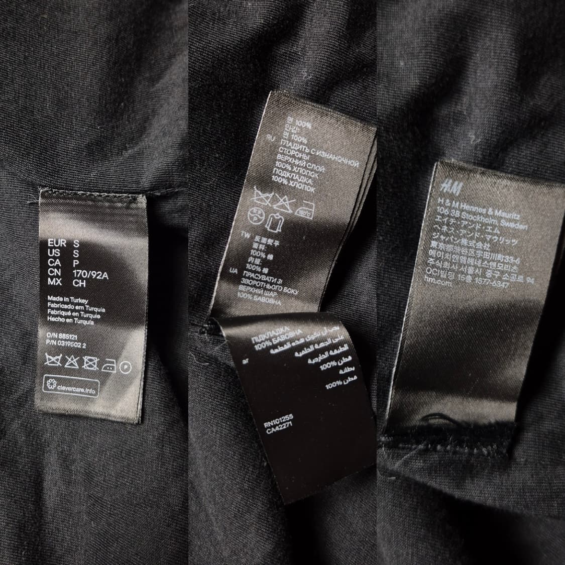 [S] 발망 x H&M 15fw 바이커 후드자켓 상품이미지9