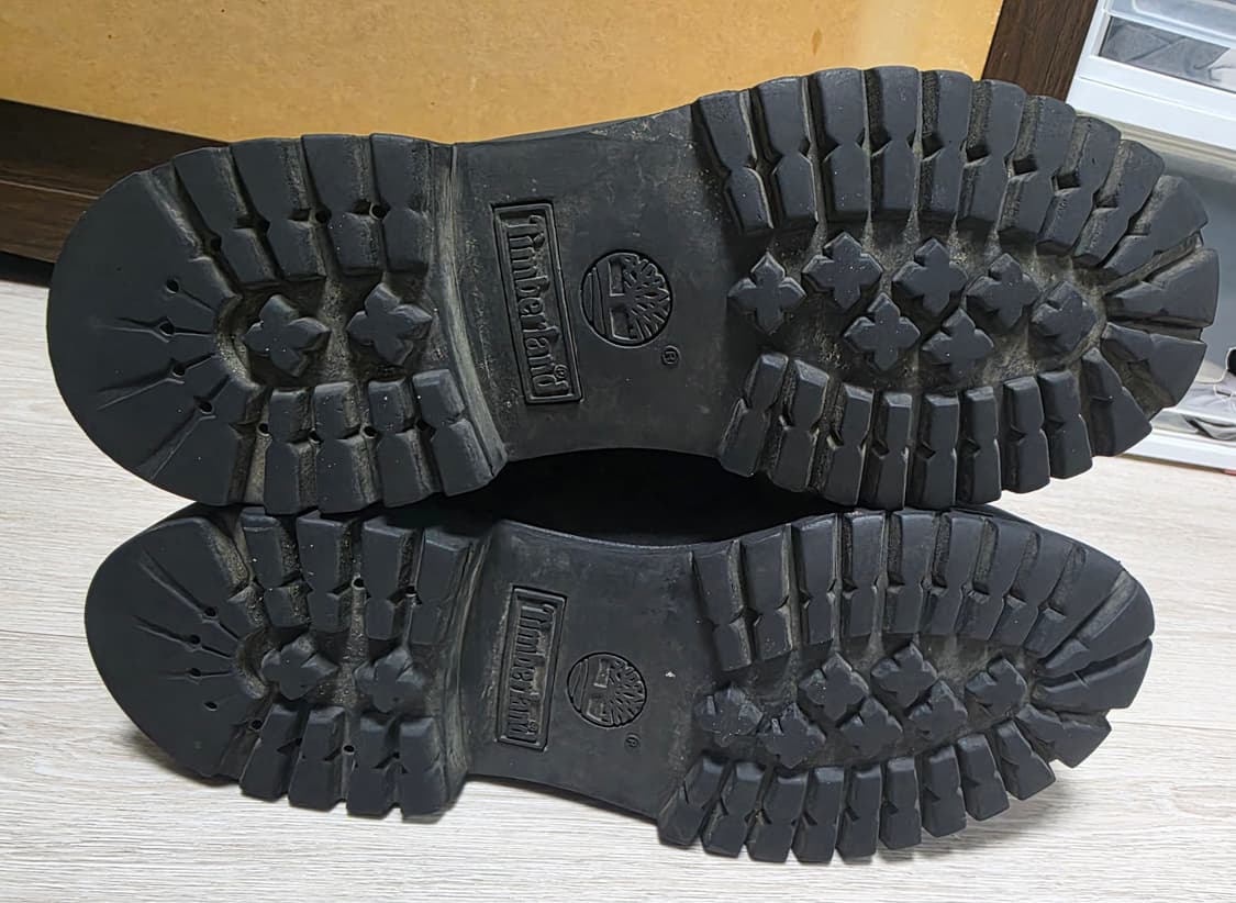 [255~260]팀버랜드 6인치 롤탑 부츠 블랙 상품이미지8