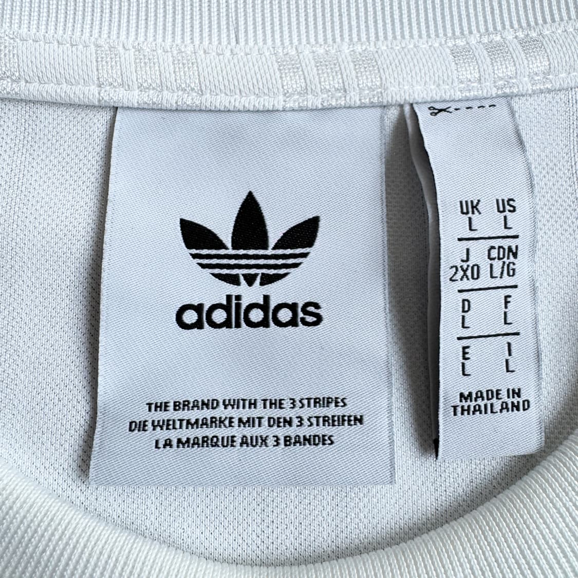 아디다스 신형 파이어버드 스포티 롱슬리브 화이트 상품이미지5