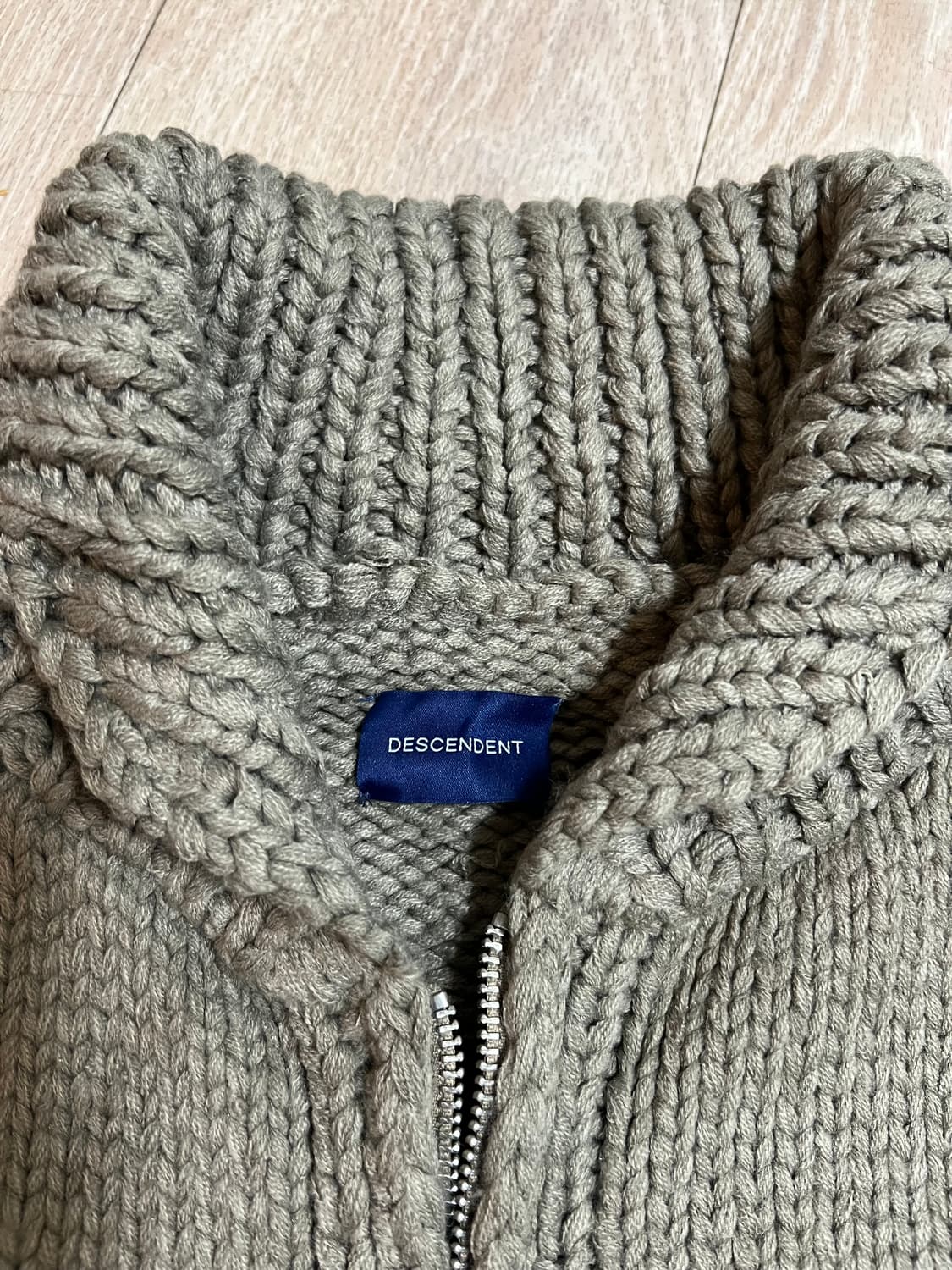 디센던트 Descedant 코위찬 니트자켓 M(105) 상품이미지4