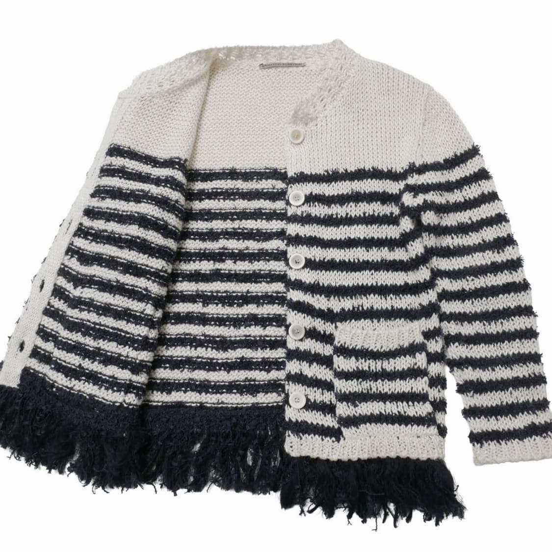 ermanno scervino stripe fringe cardigan 상품이미지1